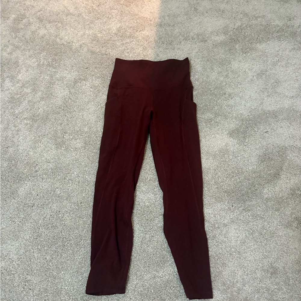 lululemon red Align Leggings